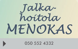 Jalkahoitola Menokas logo